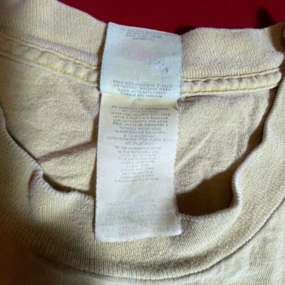 Vtg REM 1995 Tour Band T Shirt Mens XL Fruit Of The Loom Cotton Rock Tees Shirt - Picture 4 of 13